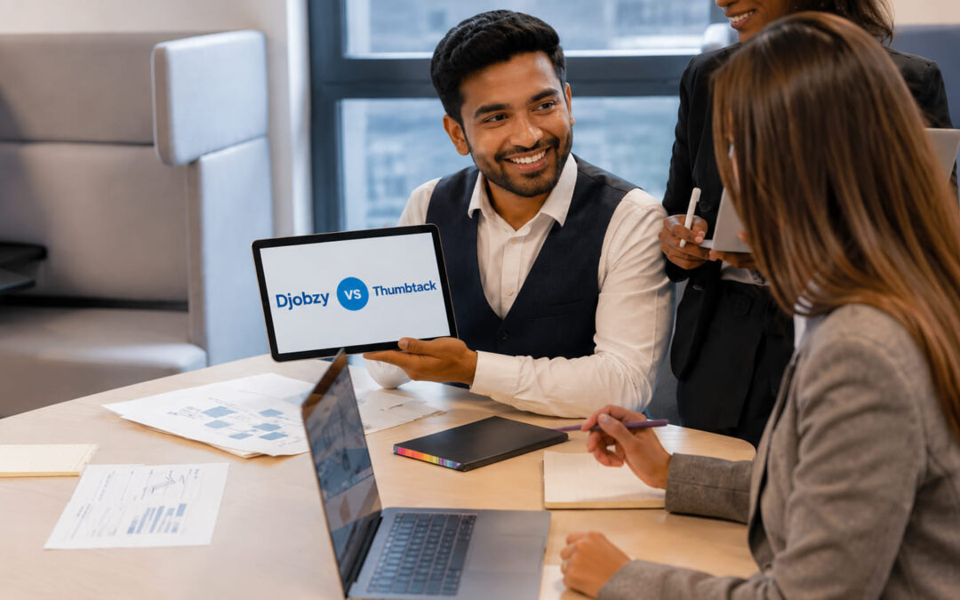 Djobzy vs Thumbtack: Fees, Features & Model Compared