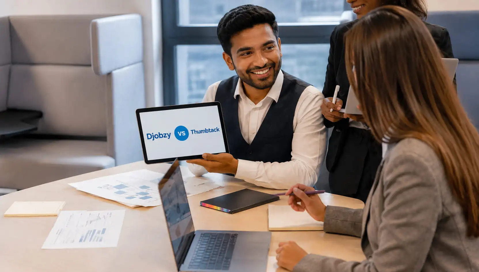 Djobzy vs Thumbtack Fees, Features & Model Compared