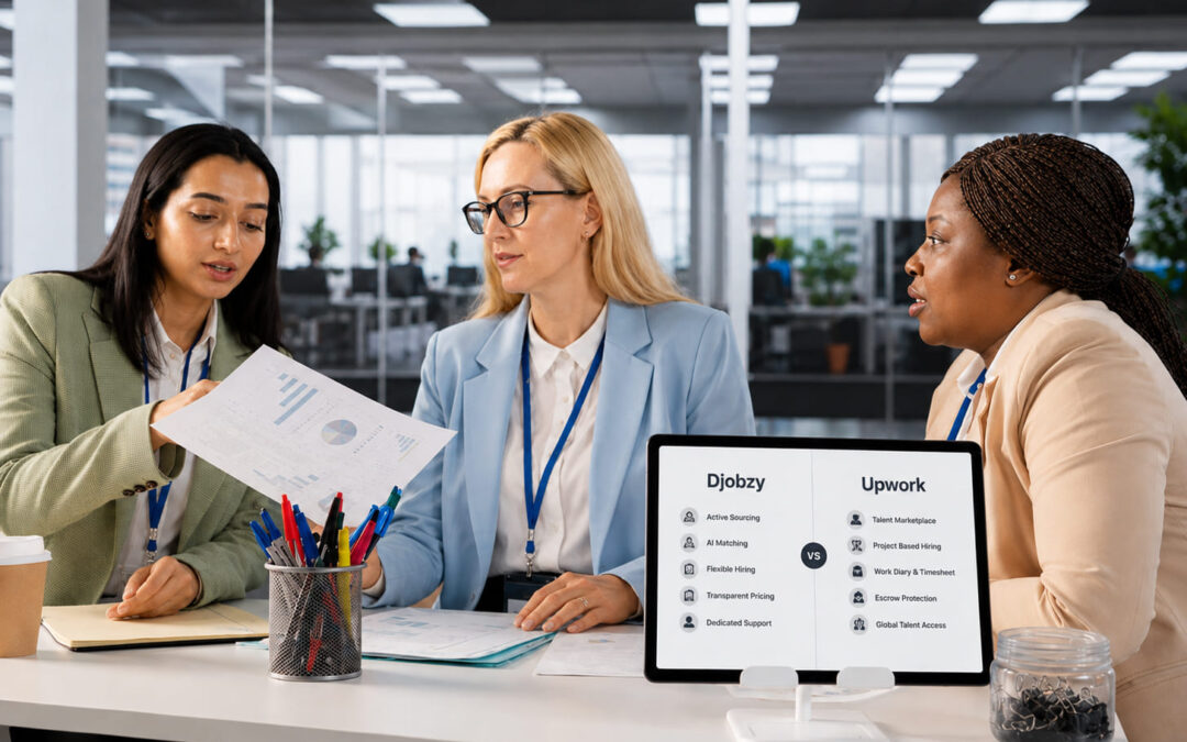 Djobzy vs Upwork: Side-by-Side Platform Comparison